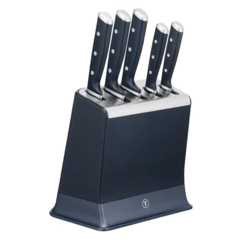 Tefal K297S644 EverSharp Pro 5-Piece Knife Block With Integrated Automatic Sharpener